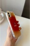 حافظة iphone 11 شفافة منقوشة بالليزر ومزخرفة بنقوش الابتسامة الشفافة - 2