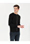 Black Slim Fit Crew Neck Knitwear Sweater 50260021-Vr046 - 4