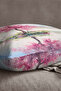 Velvet Babyface Pink Tree Landscape Patterned Throw Pillow Pillow Case - Cgh023 - 2