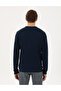 Navy Blue Regular Fit Sweatshirt 50296485 -Vr033 - 5