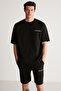 Colombia men's 2-piece set comfort fit casual style embroidered black tracksuit set - 6