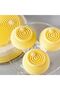 Silicone Professional Spiral Pastry Cake Mold Set of 6 - 3