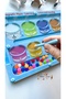 Magnetic Steam Colors and Numbers Educational Board with Pen - 3