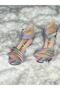 Stoned Colorful Girls' Heeled Shoes