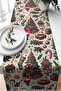 Christmas Themed Digital Printed Runner Cover Christmas 40X140 cm