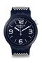 ساعة رجالية من بي بي كريم، كوارتز، مينا أزرق، موديل SO27N101 - 2