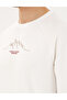 Ecru Regular Fit Sweatshirt 50290611-Vr019 - 7