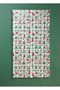 Mini Party Store Christmas Door Curtain White 100*200 cm