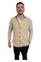 Men's Regular Fit Winter Cashmere Jacket Shirt - Warm and Stylish Model