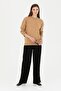 Crew Neck Women's Sweater - 4