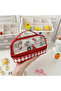 Children's Pencil Case Two Compartments Transparent with Sections Ad200397 - 2