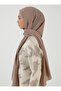 Krep Jazz Shawl - Dark Beige - 7- Tuva - 3