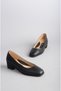 Select 25143222 genuine leather high heel women's shoe (heel height: 4 cm) black - 7