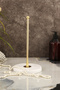 Alaska Gold Plated White Marble Paper Towel Holder Kitchen - Bathroom Roll Napkin Holder - 4