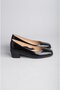 Select 25143222 genuine leather high heel women's shoe (heel height: 4 cm) black patent leather - 4