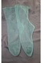 Salsa Ruffle Short Tulle Socks Emerald Green - 9