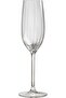 4PCS PLISSE CHAMPAGNE GLASS SET 210 ML - 3