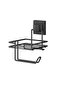 No Punching Screw Drill!Easyfıx Adhesive Refilled Toilet Paper Holder Matte Black Ef275 - 4