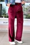 Elastic Waist Velvet Trousers 5K167