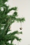 New year's tree ornament silver bell set of 5 - 3