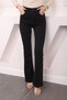Black High Spanish Flare Jeans