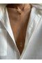 Stainless Steel Letter P Elevator Necklace