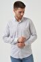 Gosford Regular Fit G2007 Cotton Linen Shirt Black