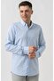 Aarburg G45044 Cotton Regular Fit Oxford Shirt Blue - 3
