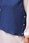 Navy Blue Striped Triple Set - 5
