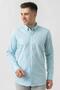 Aarburg G45044 Cotton Regular Fit Oxford Shirt Mint