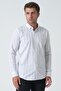 قميص Armagh Slim Fit G2002 من القطن والكتان بالنعناع - 3