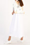 White Sleeveless Basic Underwear Dress