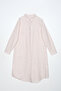 Light Pink Basic Hidden Placket Long Shirt - 5