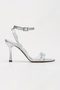 Molly Series Thin High Heels Double Tape Detailed Women's Evening Dress Shoes - 5