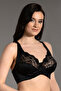 Women's Black Minimizer D Cup Bra - 2