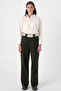 Khaki Bandolier Belted Pocket Wide Leg Trousers - 2
