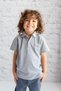 Girls' and Boys' Polo Collar Short Sleeve T-Shirt