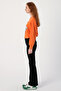 Navy Blue Slit Leg Trousers - 3