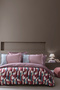 Aleera Double Ranforce Duvet Cover Set - Claret Red