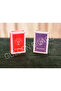 A/30 Bridge 2 Decks Playing Cards Game Paper Red and Blue Thick Paper - 2