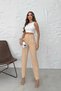 Women's High Waist Carrot Pants - 2