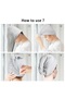 Premium Buttoned Towel Bonnet - 4