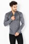 Men's Ultimate Zip Collar Long Sleeve Seamless Sports T-Shirt - 7