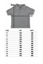 Boys Girls Classic Polo Neck Buttoned Summer Tshirt - 4