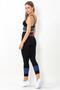 Women's Black Energy Sports Bra - 8