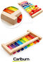 Educational Tin Tunable 8 Note 8 Tone 25 cm 8 Key Sound Cellophane Wooden Xylophone Acoustic Tangram Gift - 2