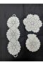 Set of 3 Bridal Washcloth