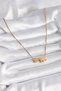 316L Steel Gold Color Elephant Heart Figured Women's Necklace - 2