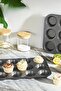 7cm Medium Size 12-Pack Fireproof Non-Stick Muffin Cupcake Mold, Cheesecake Tartole Pastry Cake Mold - 5
