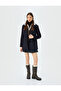 Pocketed Buttoned Double Breasted Sleeves Knitwear Stamp Jacket - 2